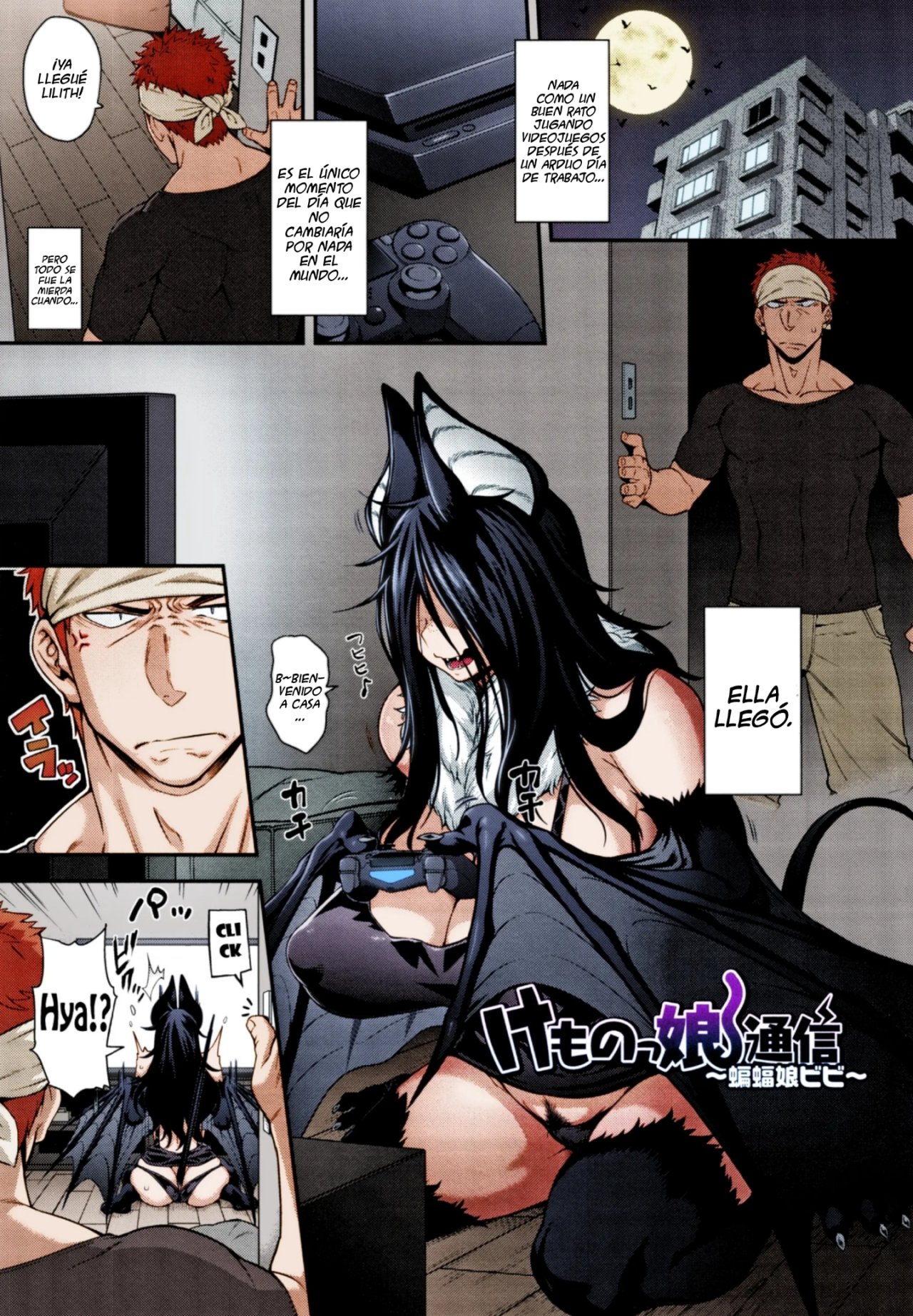 Kemonokko Tsuushin  spanish page 1 full