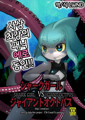 [Komaruya (Komaru)] Shark Girl vs Giant Octpus [Korean] [LWND] cover