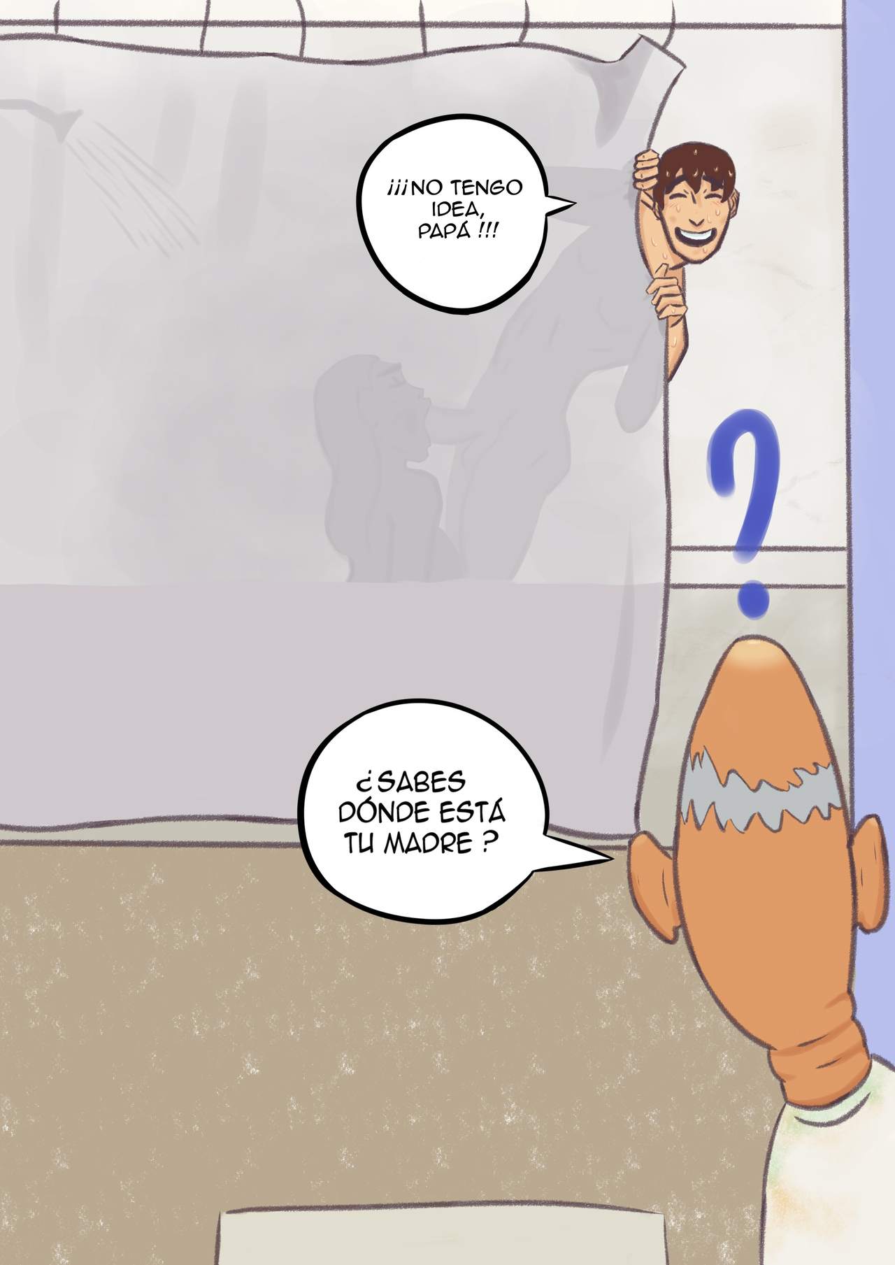 Mother and Son Shower Time page 2 full