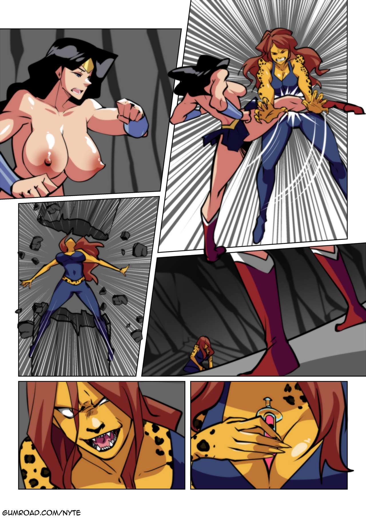 Wonder Woman: Cheetah's Thirst page 11 full