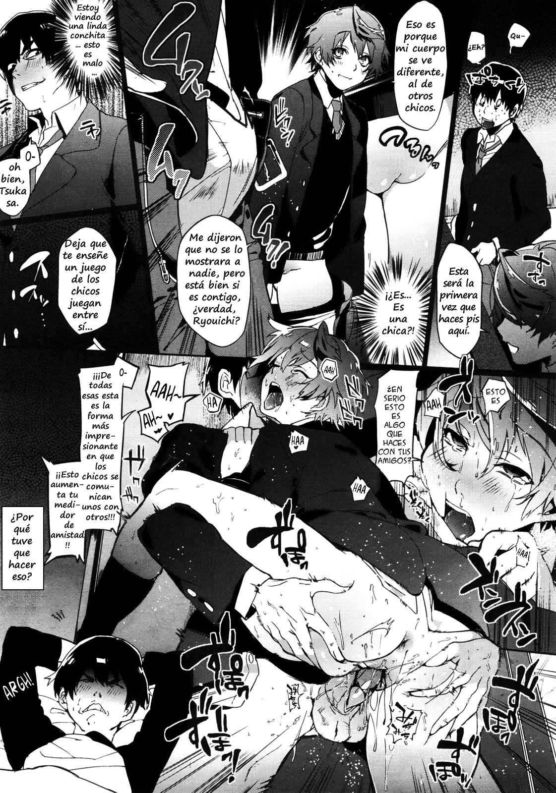 Yuujou Chuudoku Shoureisha |Un Caso de Extrema Adiccion a la Amistad page 3 full