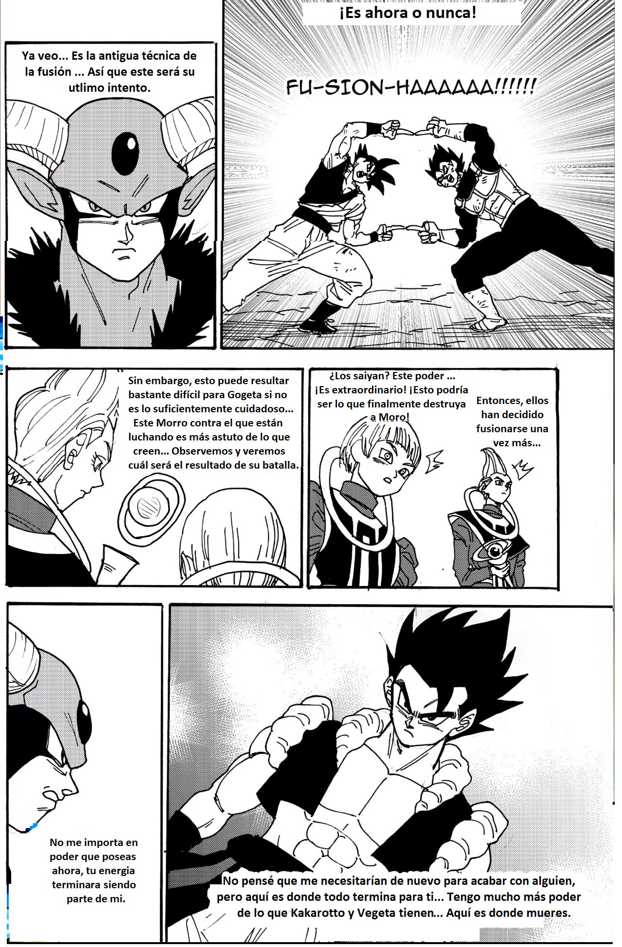 Beyond Dragon Ball Super: Gogeta Vs Moro Begins! page 11 full