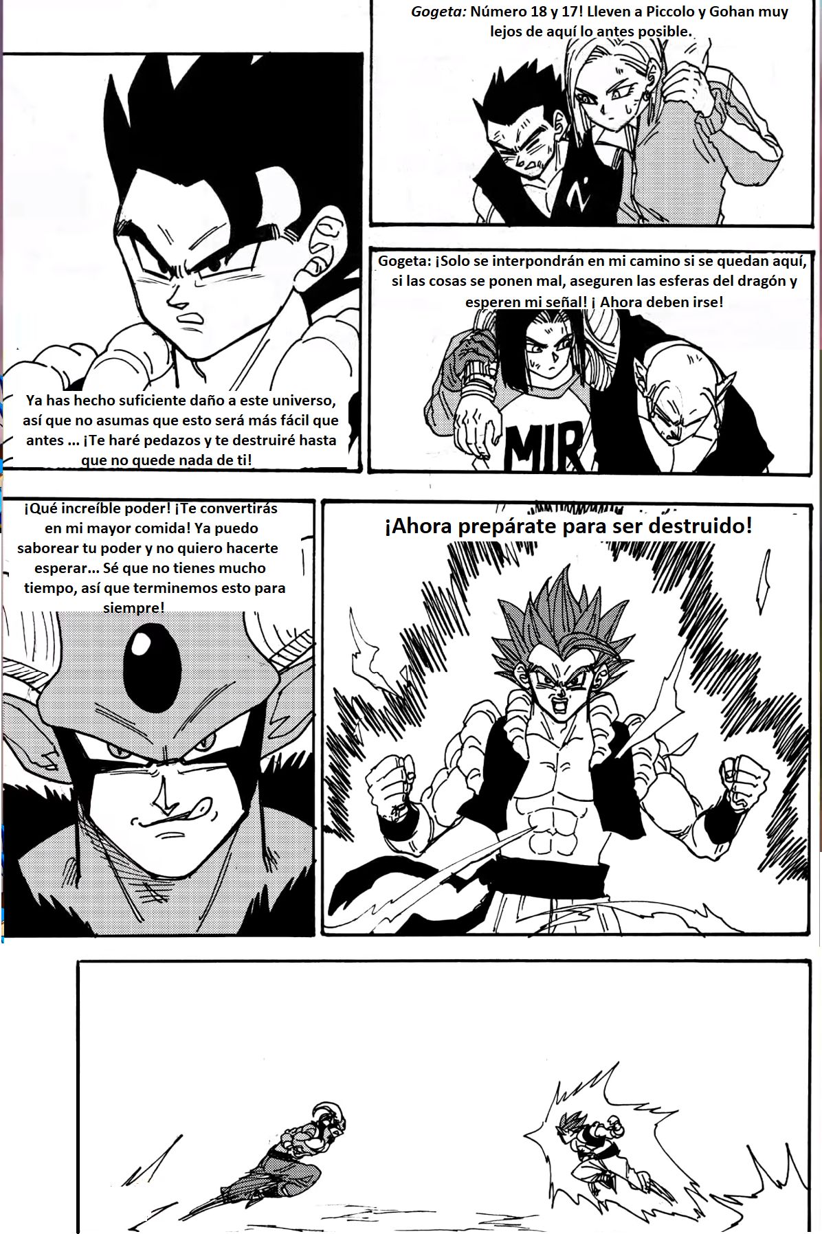 Beyond Dragon Ball Super: Gogeta Vs Moro Begins! page 12 full