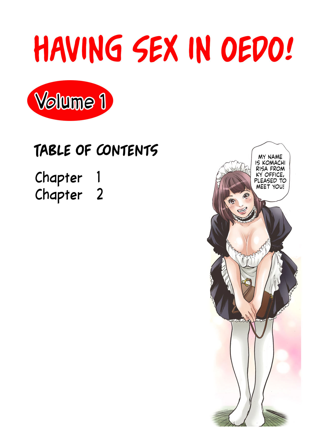 Oedo de Ecchi Shimasu! 1 page 2 full