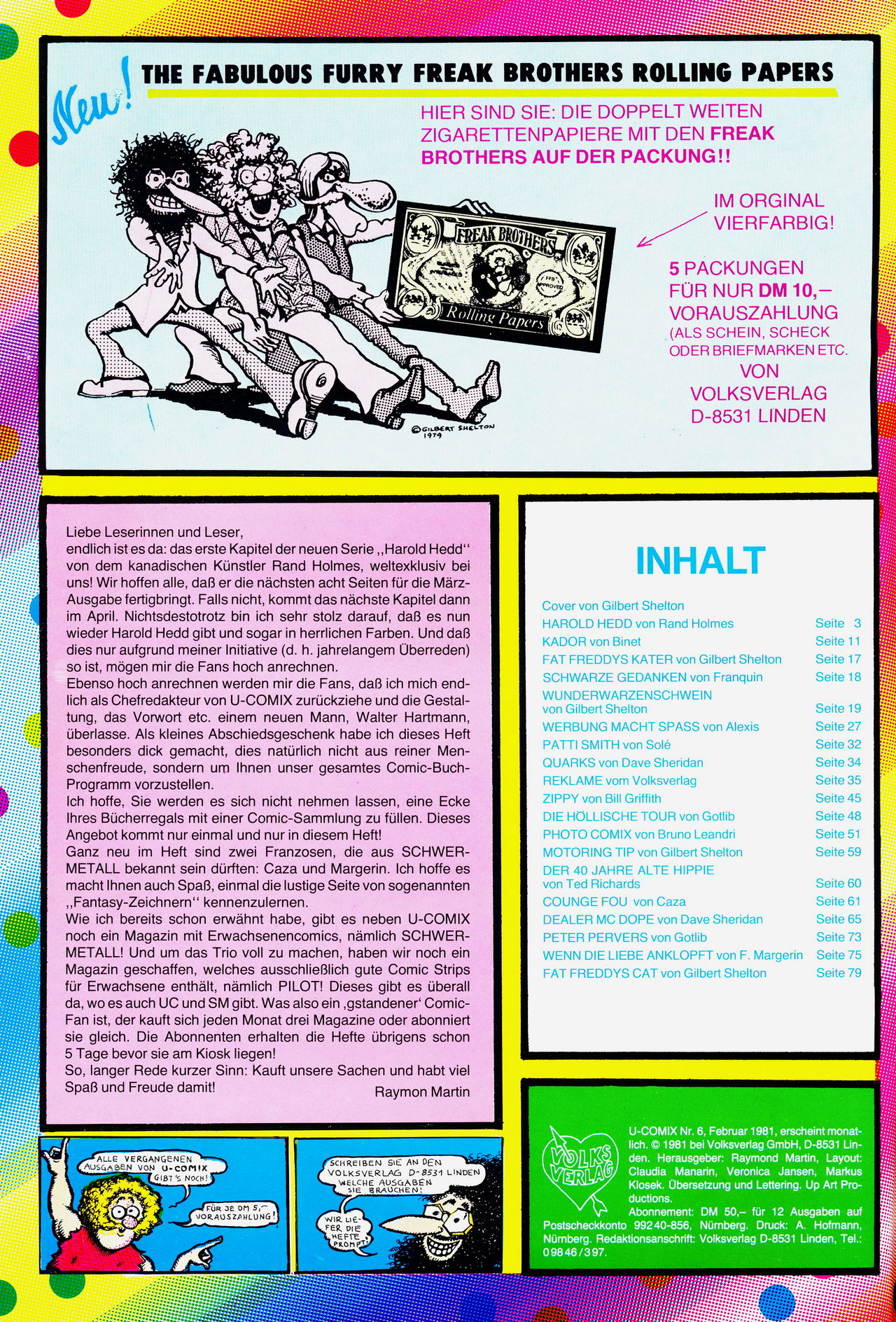 U-Comix #006 page 2 full