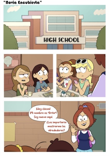 [ta777371] Undercover Girlfriend | Novia Encubierta (The Loud House) [Spanish] {La Lagartija Lesbiana} cover