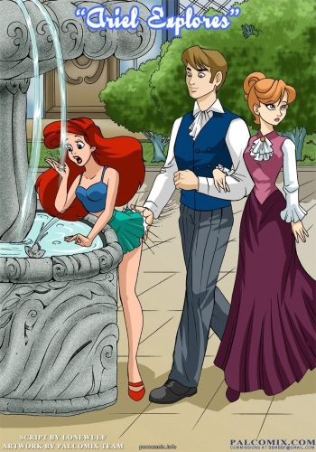 [Palcomix] Ariel Explores (The Little Mermaid) [Spanish] cover