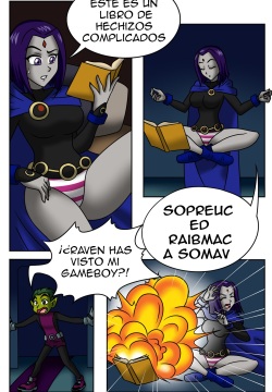 Beastboy & Raven swap bodies