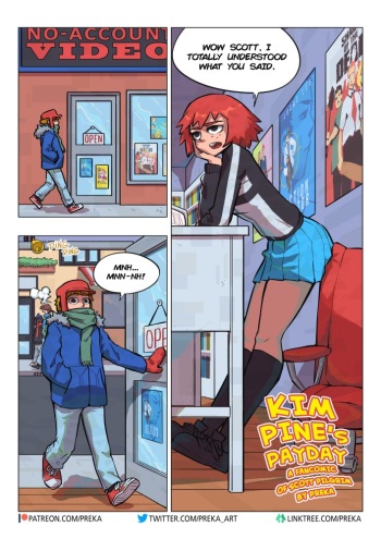 [Preka] Kim Pine's Payday (Scott Pilgrim) cover