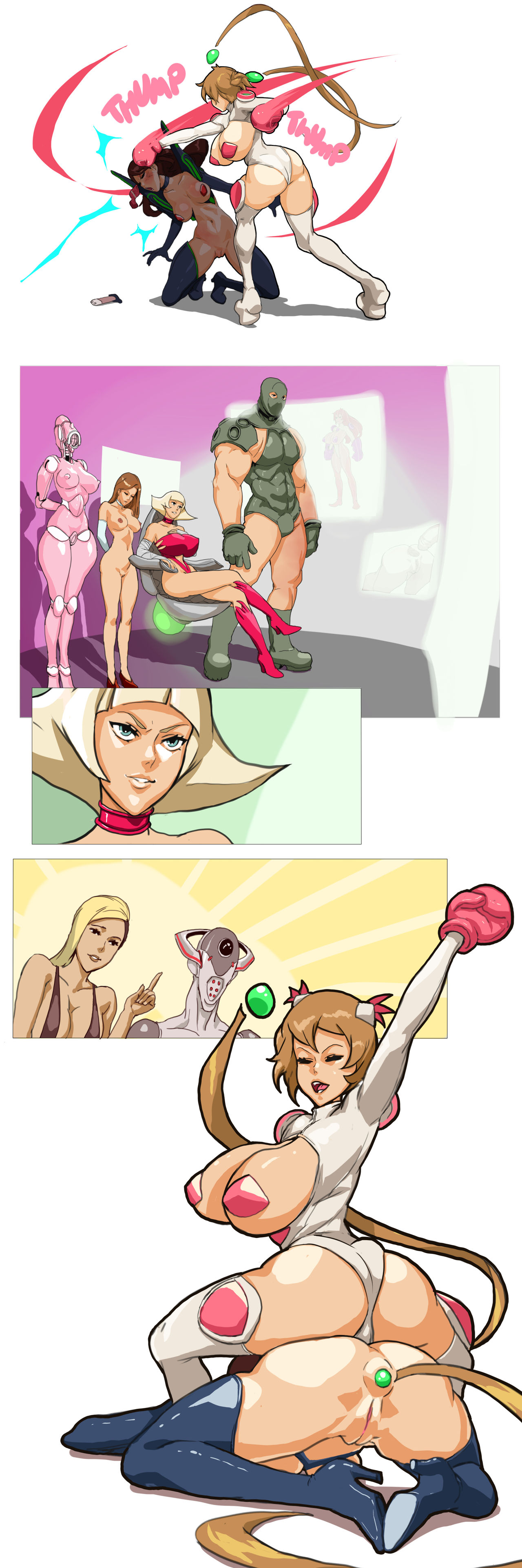 Intergalactic comic 3  - no text page 12 full
