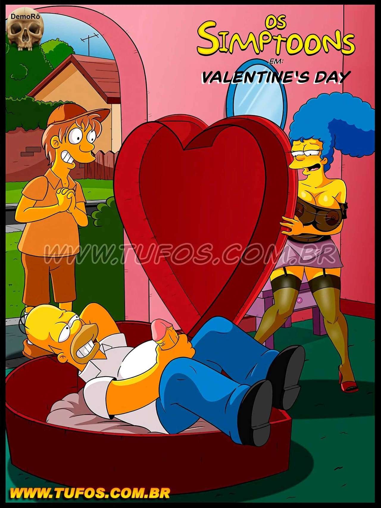 Simpsons xxx - Día de San Valentín page 1 full