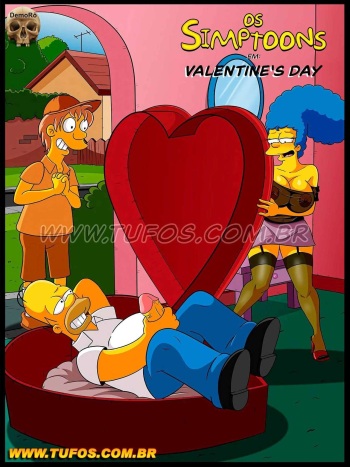 Simpsons xxx - Día de San Valentín (Español) cover