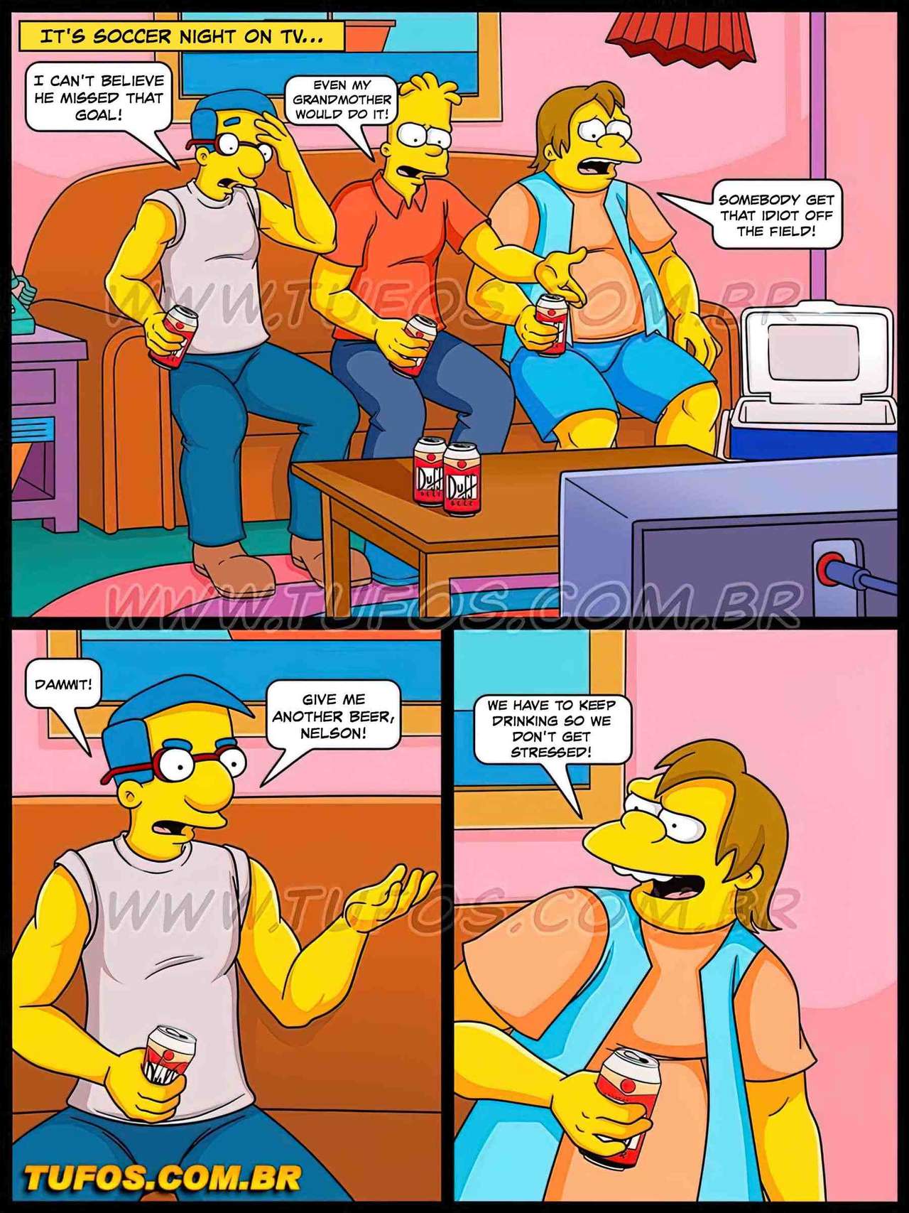 Os Simptoons 35 – A Goal That Nobody Misses – Tufos - english page 2 full