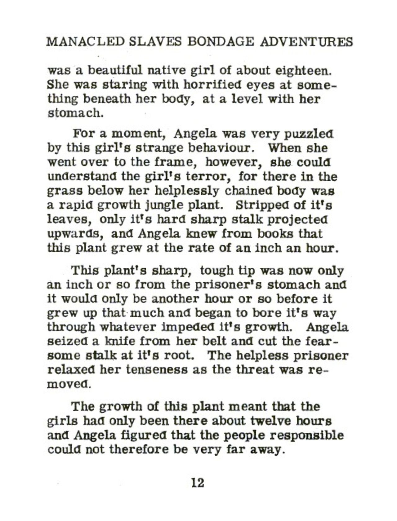 Manacled Slaves Bondage Adventure page 11 full