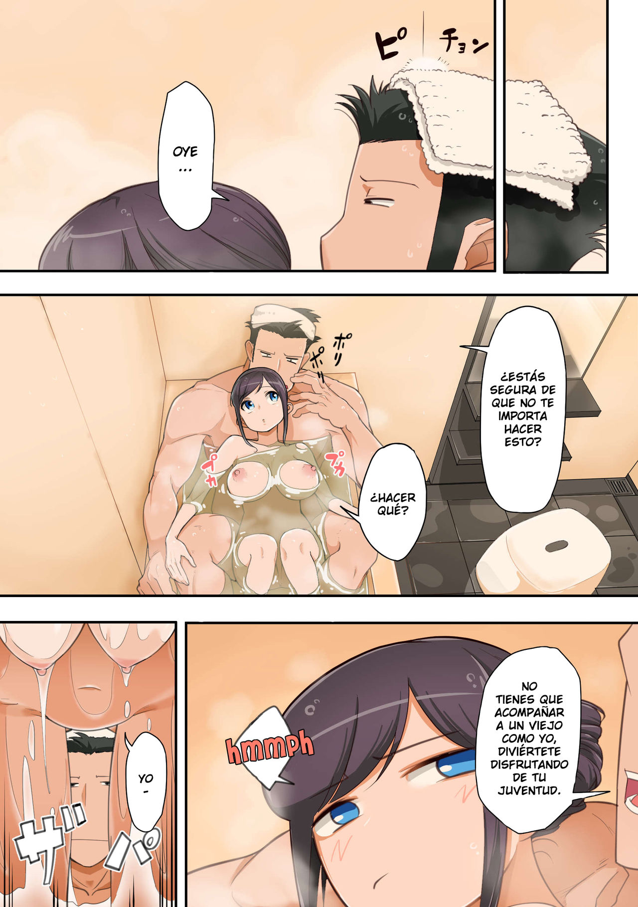 Konna Ossan no Aite nanka Shitenaide Seishun Shiro yo!!! | No hagas nada con un hombre tan viejo!!! page 11 full