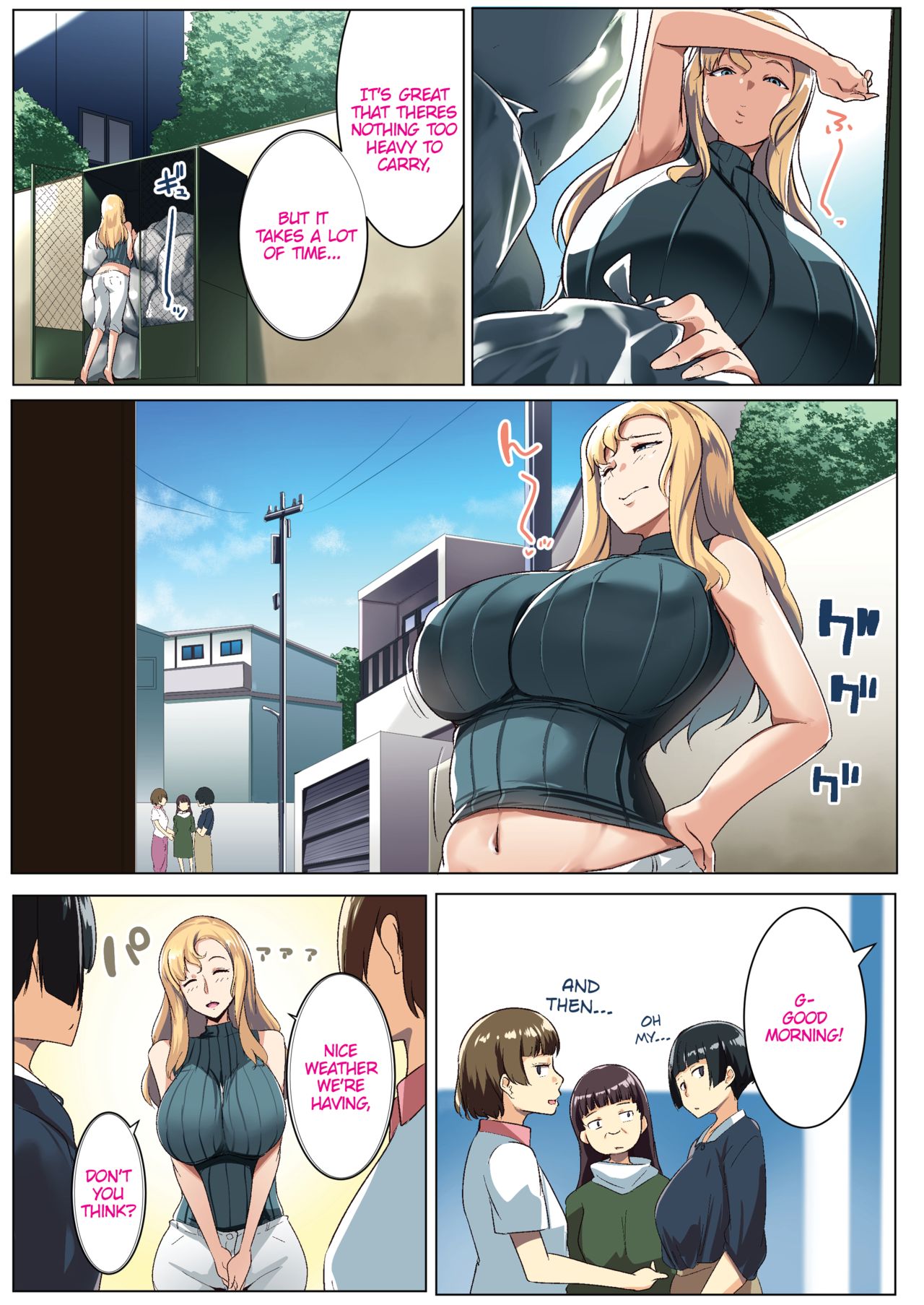 Kinpatsu Tsuma no Otomodachi | page 4 full