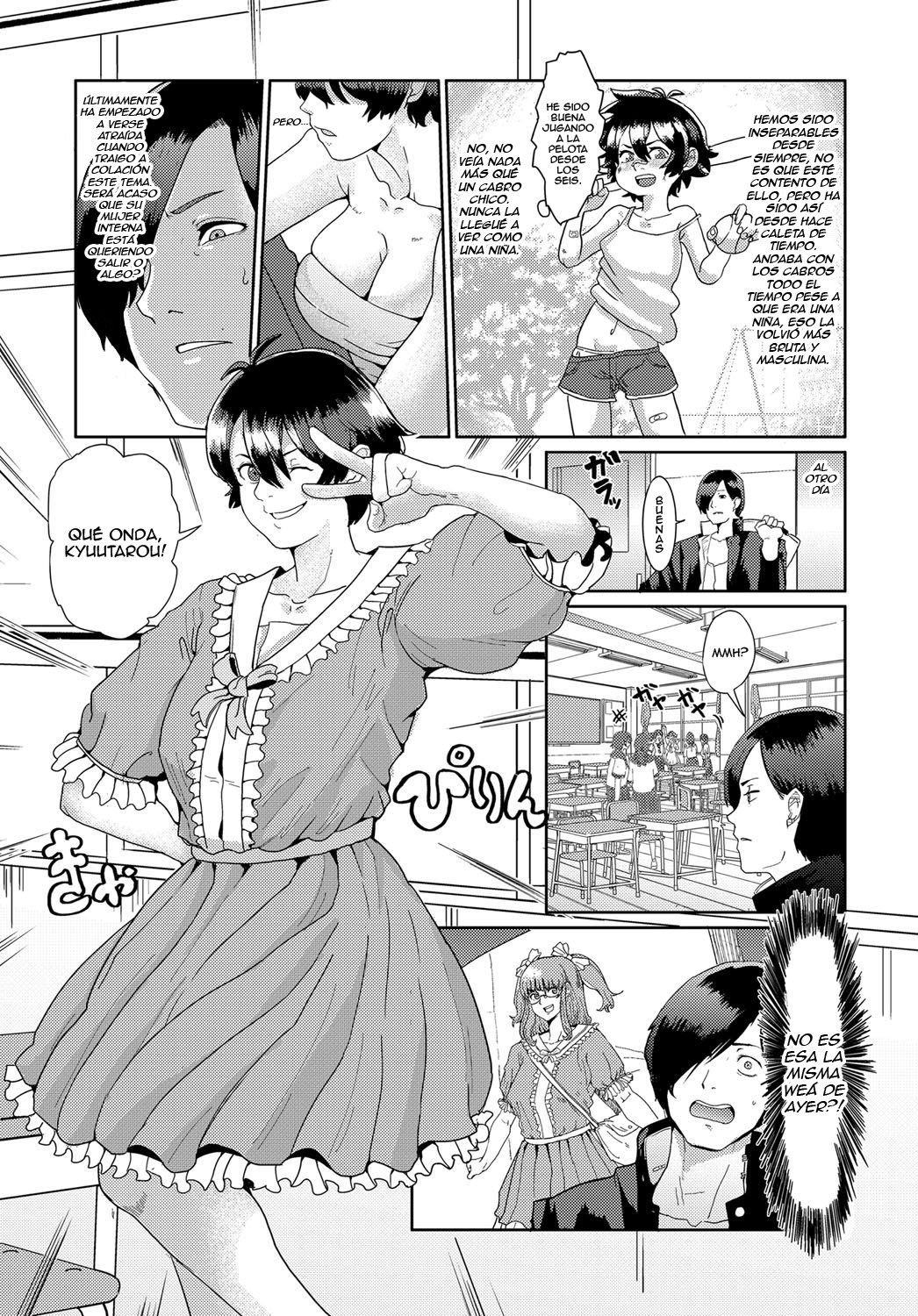 Bankara-chan Joshiryoku Up Daisakusen | The Tomboy’s Girly Power Up ♥ Plan page 5 full