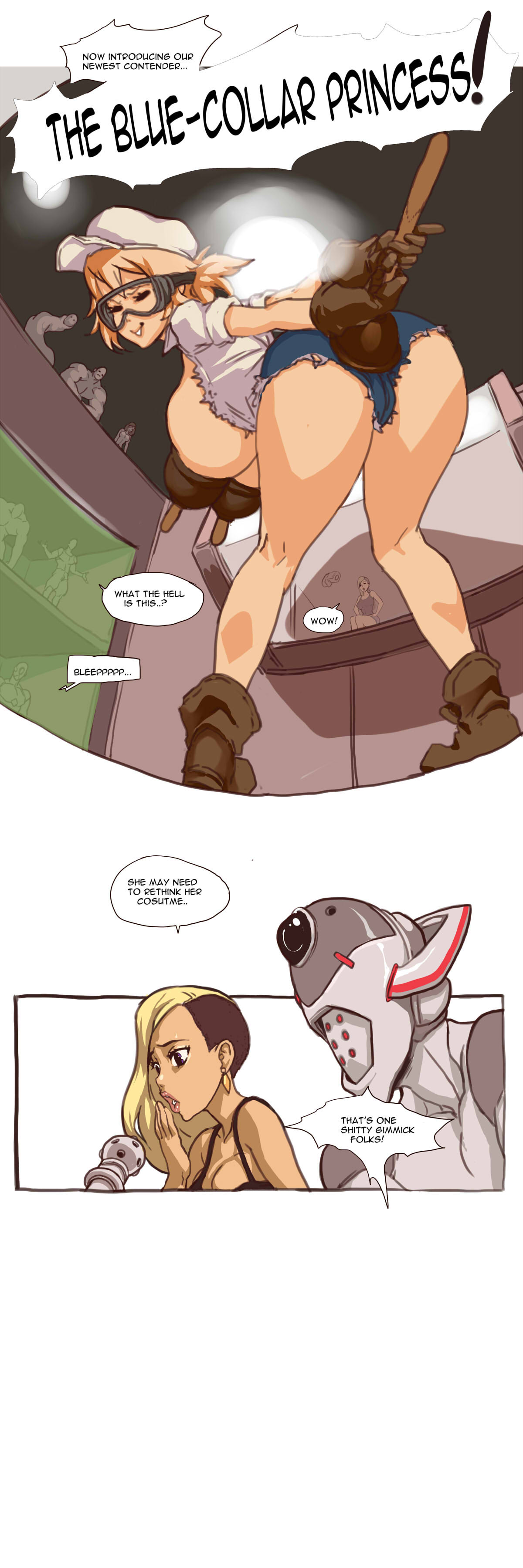 Intergalactic comic 1 - The princess page 11 full
