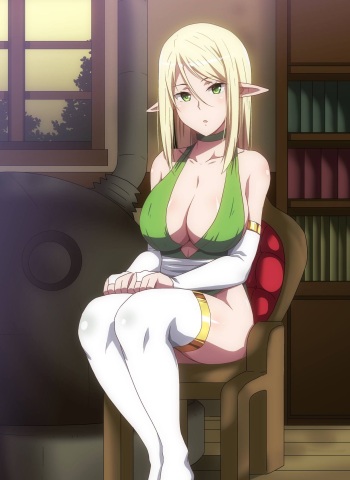 [Hara] Kyonyuu BIjin Elf ni Isekai Shoukan sareta Ore ga Kyouka Mahou de Cheat Nouryoku Te ni Irete Tekinashi ni Natte Kanojo to Kozukuri Shinagara Tabi o Shiteiru Ken [English] [cutegyaruTL] cover