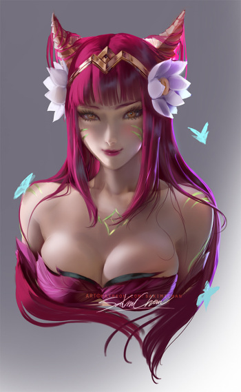 [Artist][Sakimichan] League of Legends cover