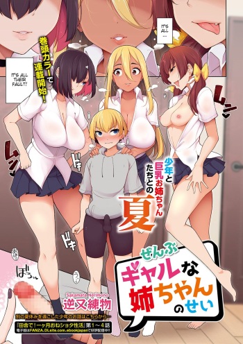 [Sakamata Nerimono] Zenbu Gal na Nee-chan no Sei (COMIC Shigekiteki SQUIRT!! Vol. 19) [English] [ddock17] [Digital] cover