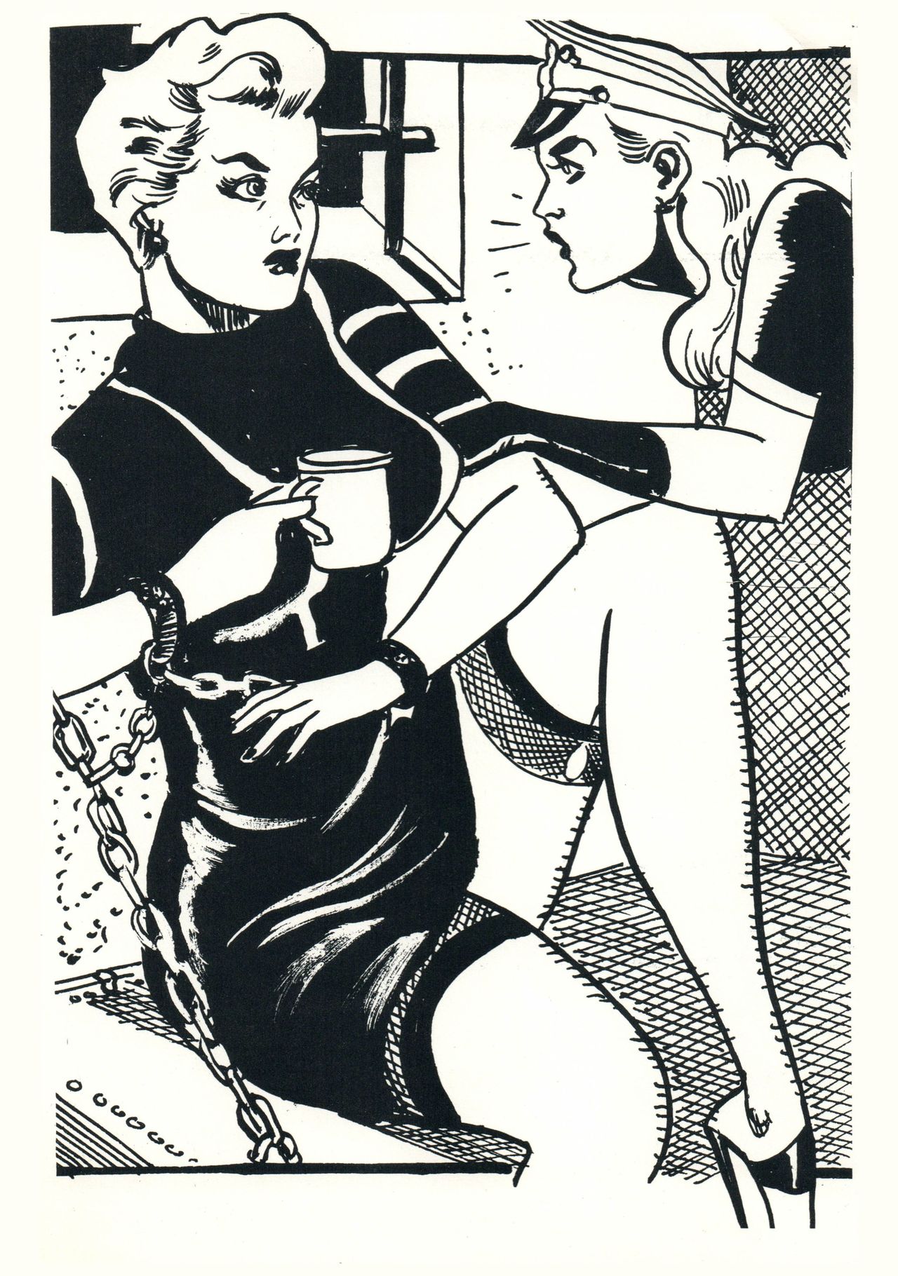 Eneg  - Bondage Terror At Women's Prison page 9 full