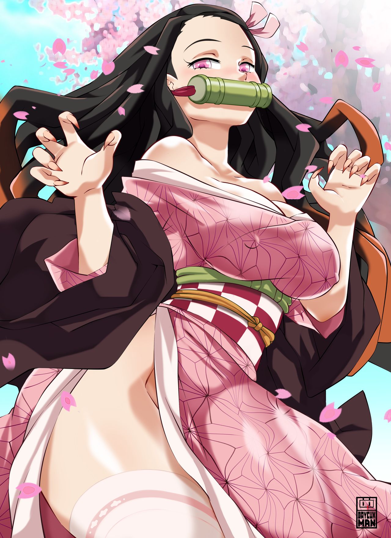 Bayeuxman - Nezuko Adult page 1 full