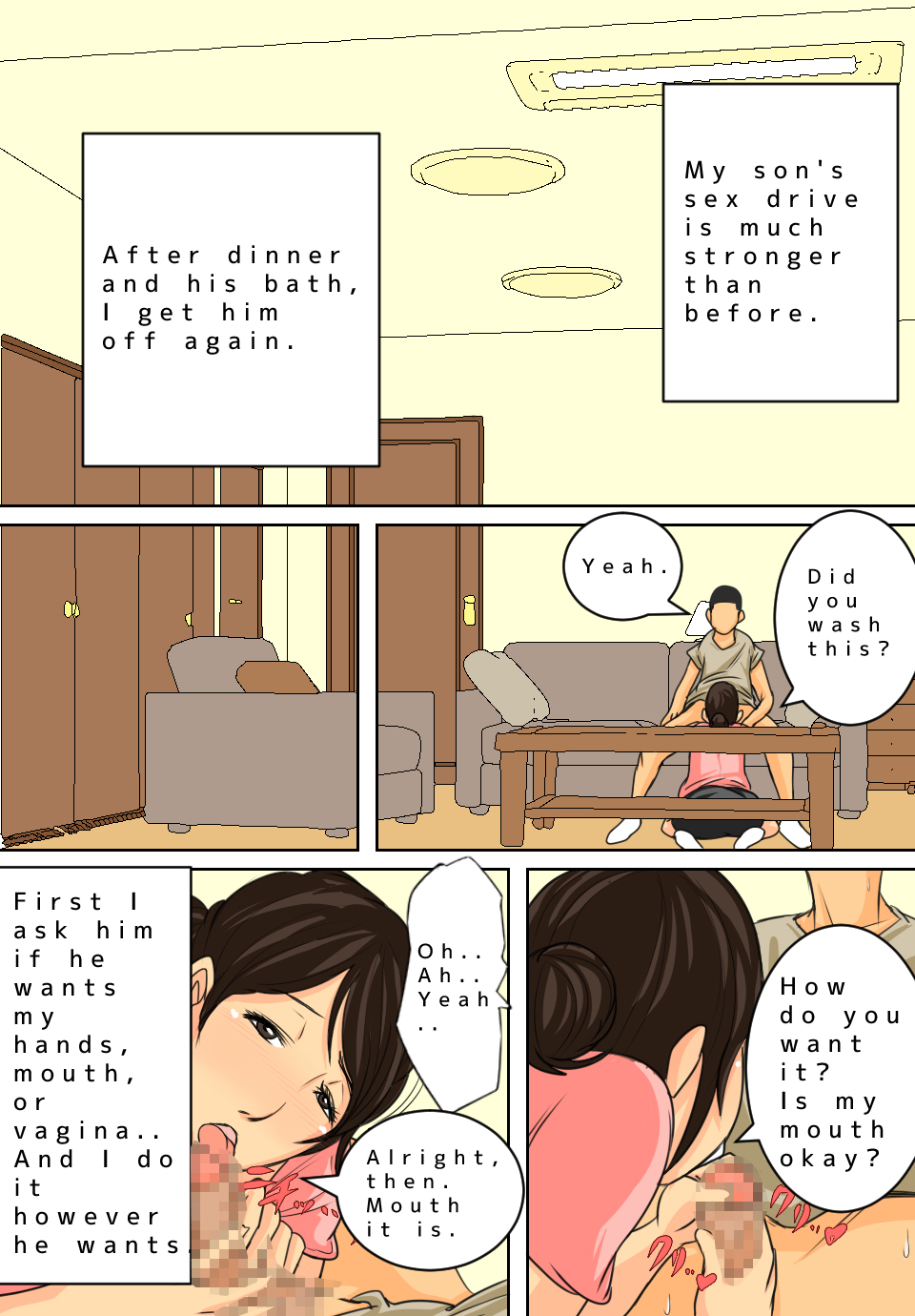 Nichijou-teki ni Okaa-san ni Dasu Seikatsu  |  Cumming In Mom Daily page 11 full