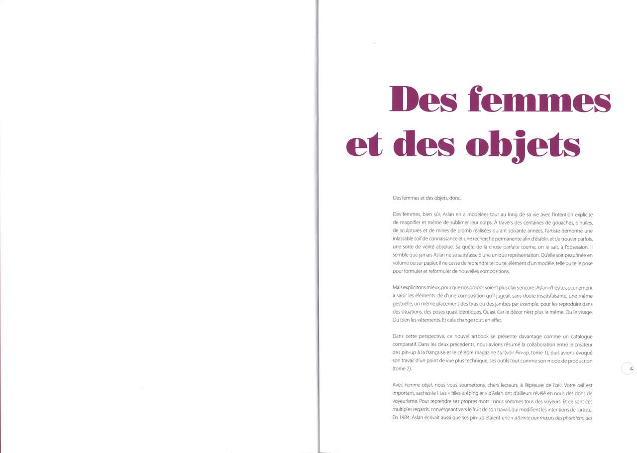Pin-up 3 - Femme-objet - Aslan page 4 full