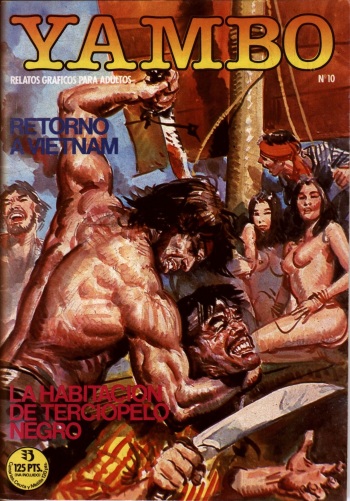Yambo 10 (Spanish) (Black and white) (Raimbo) (Wallestein) cover