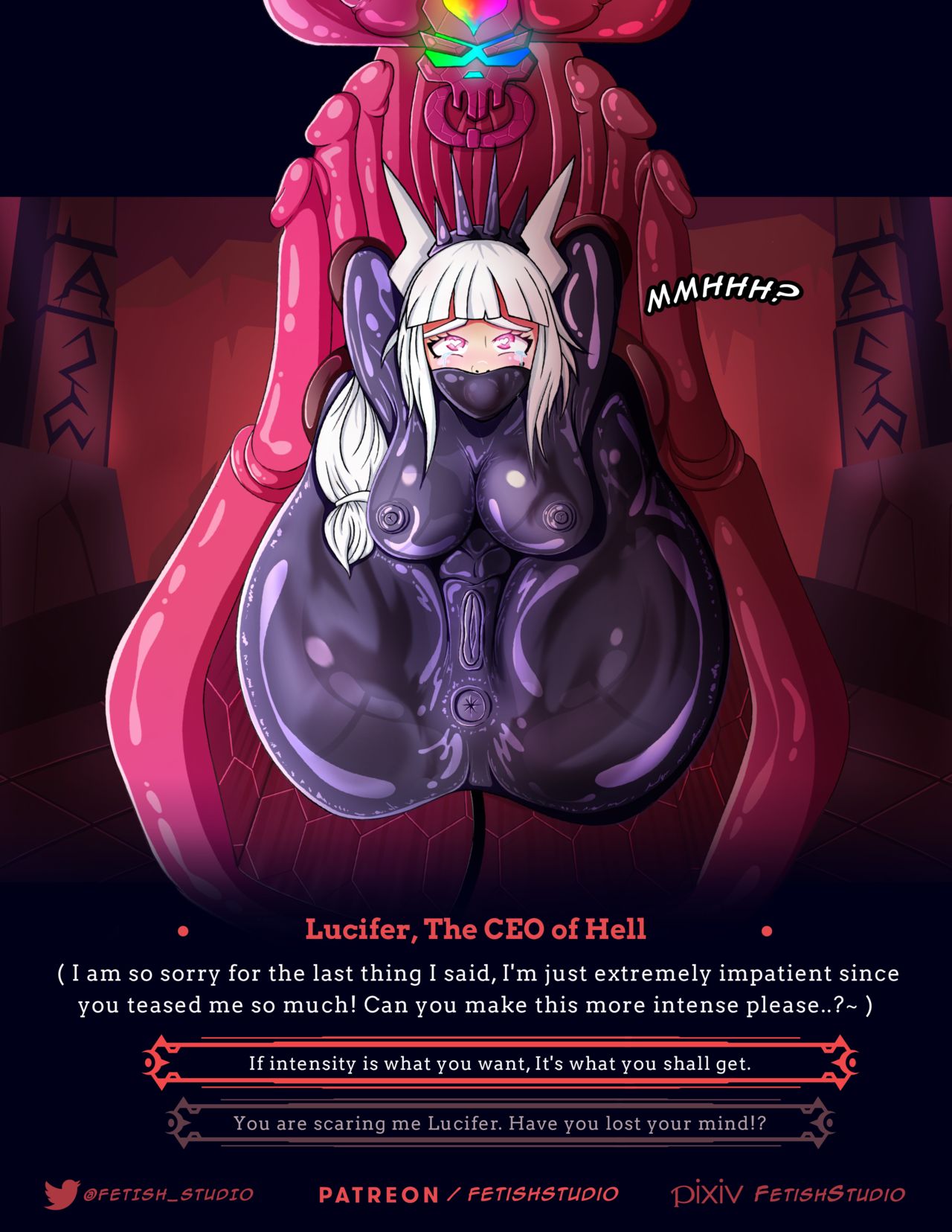 HELLTAKER LATEX | Chapter 2: Lucifer ルシファー page 8 full