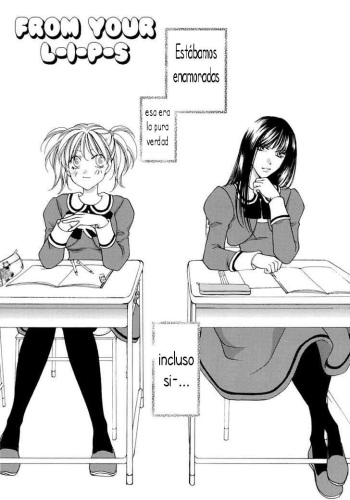 [Jounouchi Nene] Kuchibiru ni Nosete | From Your Lips (Yuri Hime Wildrose Vol. 1) [Spanish] [hoshi no fansub] cover