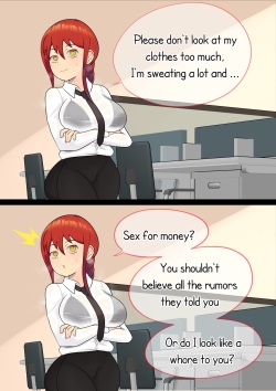 Makima fucks for 3,000 yen