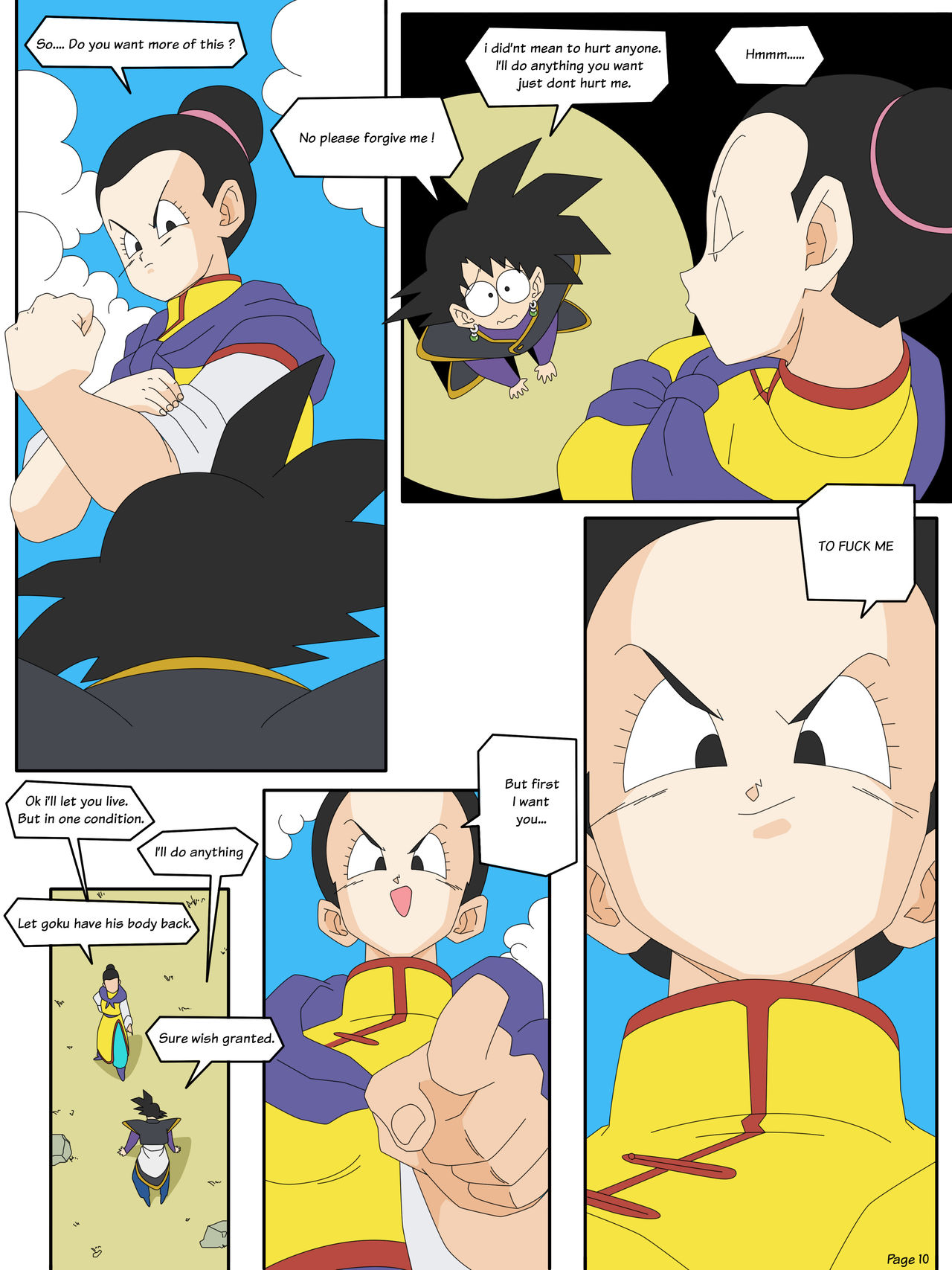 DRAGON BALL YAMETE ZAMASUS AMBITION page 11 full