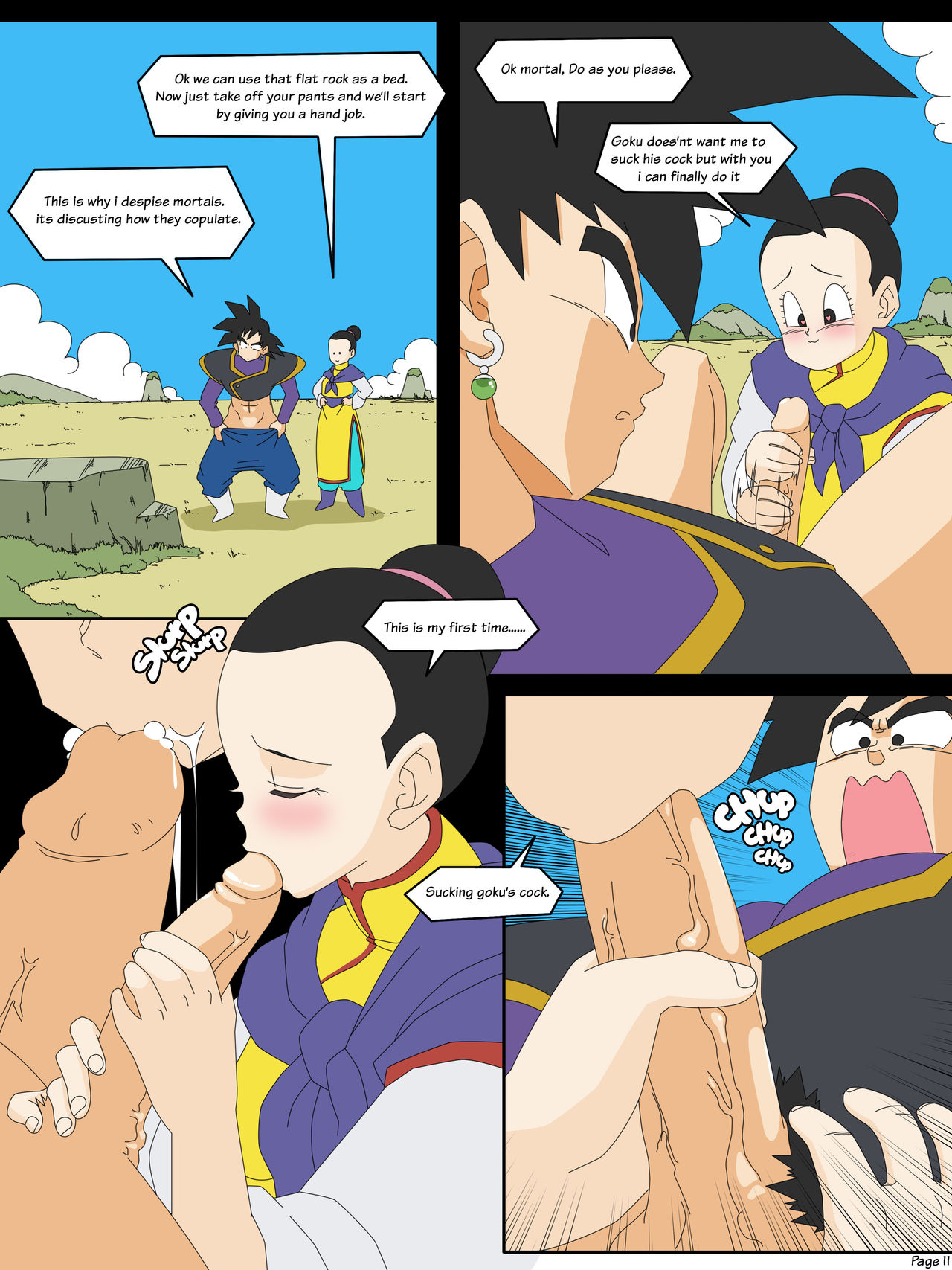 DRAGON BALL YAMETE ZAMASUS AMBITION page 12 full