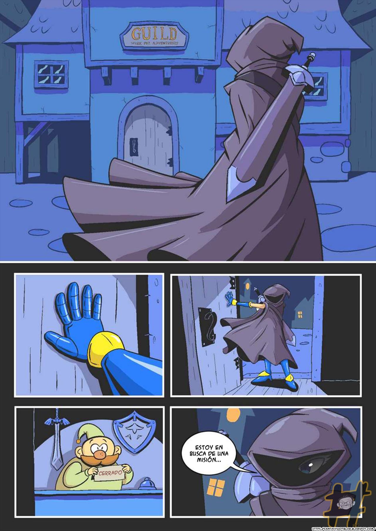 Booby Quest Capitulo 1_ Slime Time page 1 full