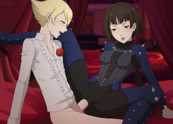 Teddie X Makoto / Kasumi