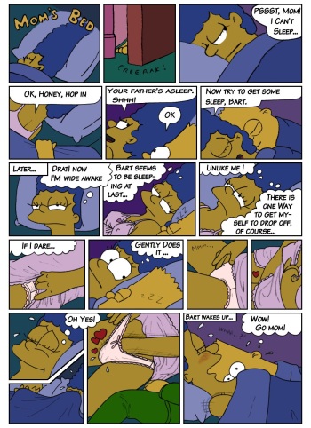 [Jimmy] Mom's Bed (The Simpsons) [Colorized] cover