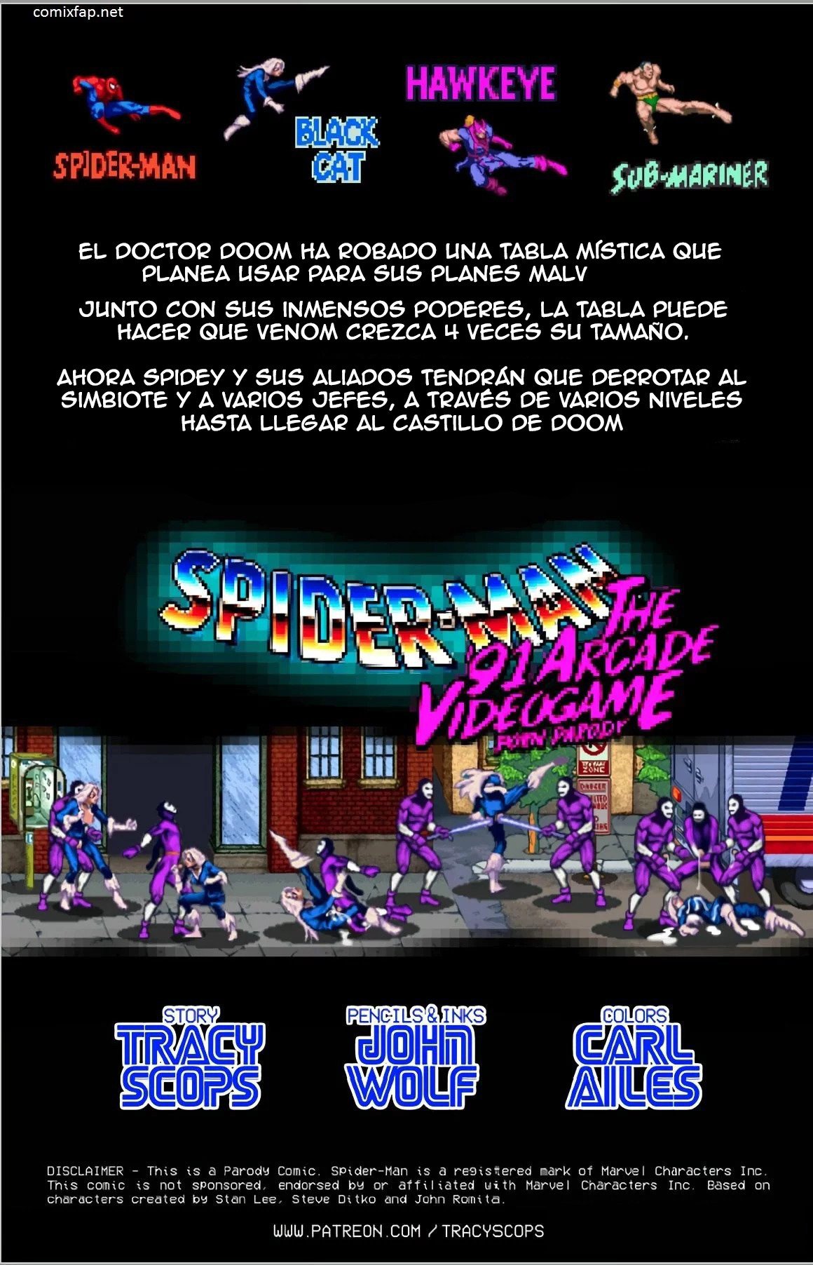 John Wolf - Spider-Man the '91 Arcade Video Game page 2 full