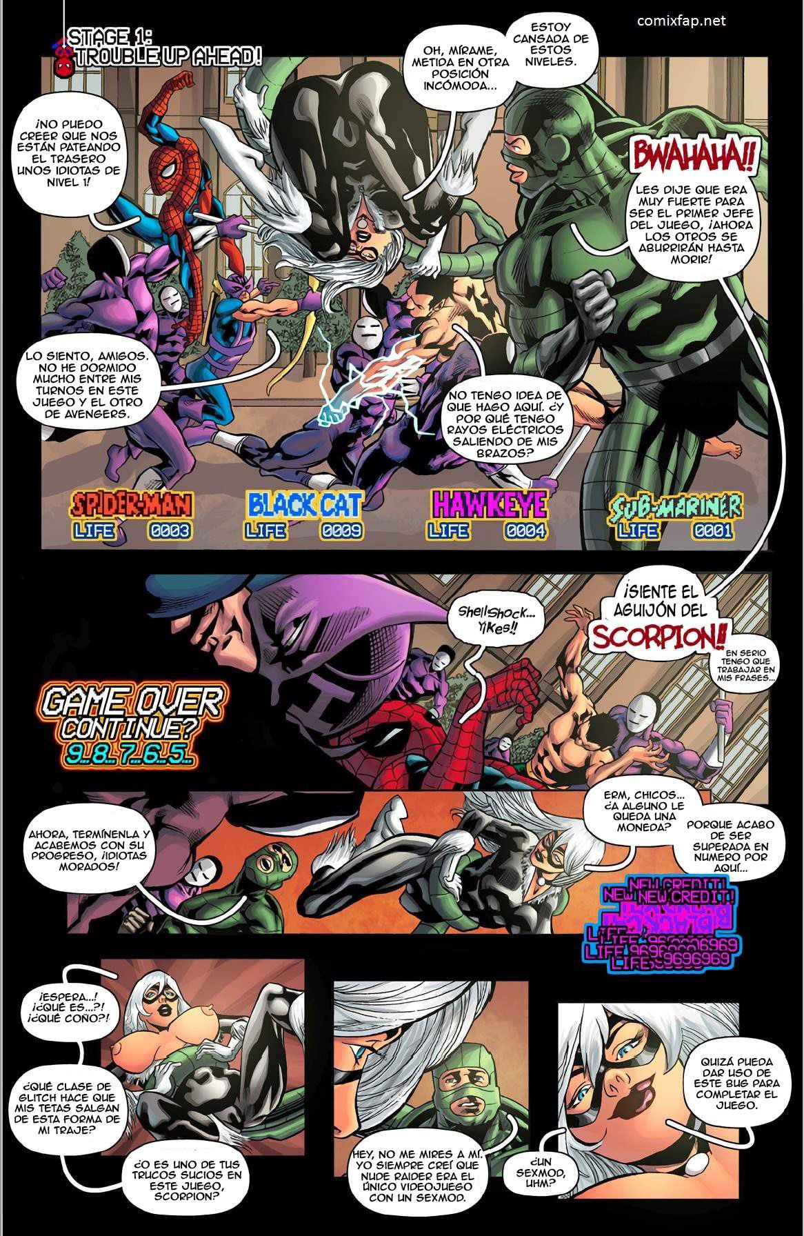 John Wolf - Spider-Man the '91 Arcade Video Game page 3 full