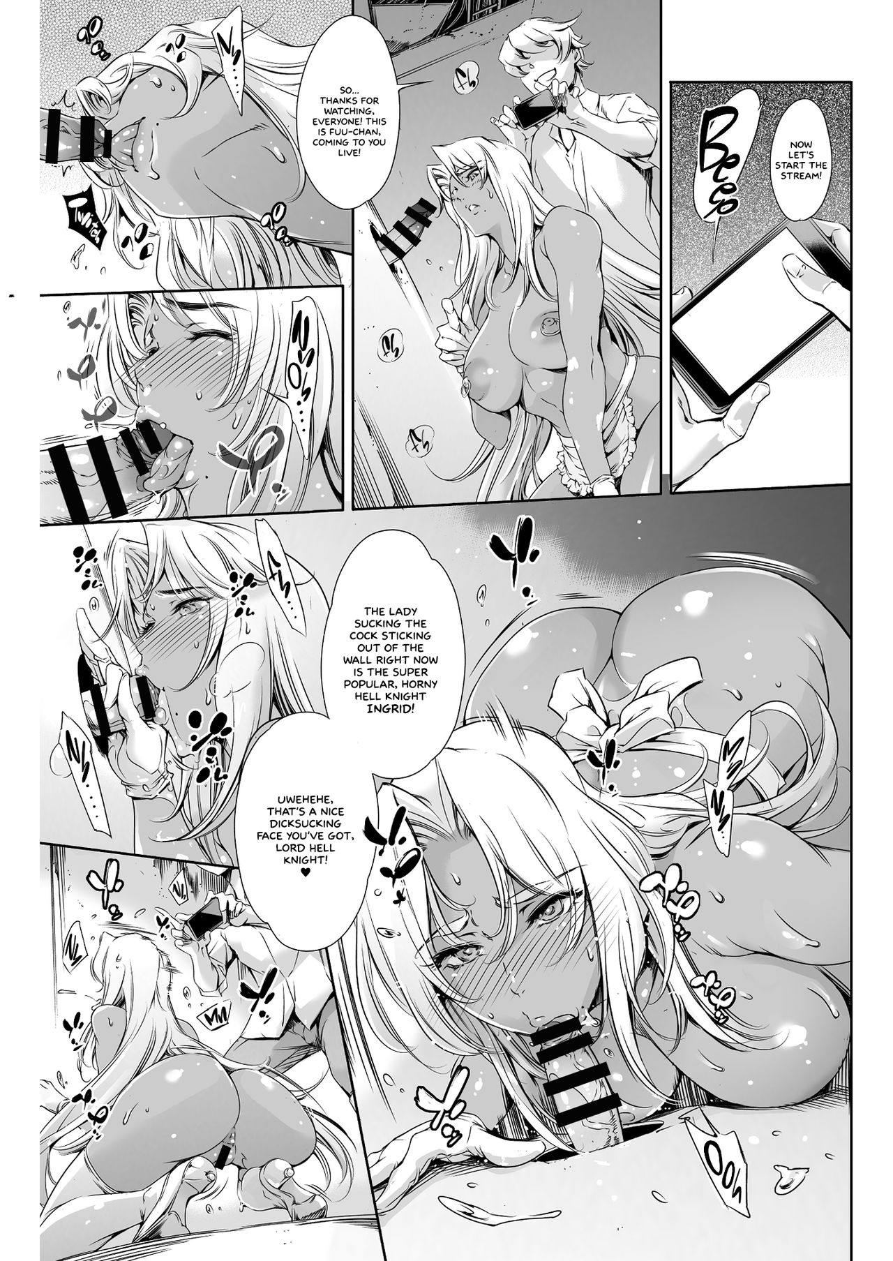 THE LUCKY HOLE Makai Kishi-sama wa Bokura no Onaho   =White Symphony= page 12 full