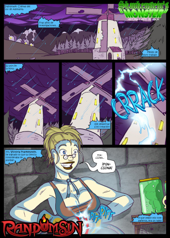 [Randomsin (Vibor)] Skankenstein's Monster (Frankenstein) [Spanish] {Gisicom Comics} cover