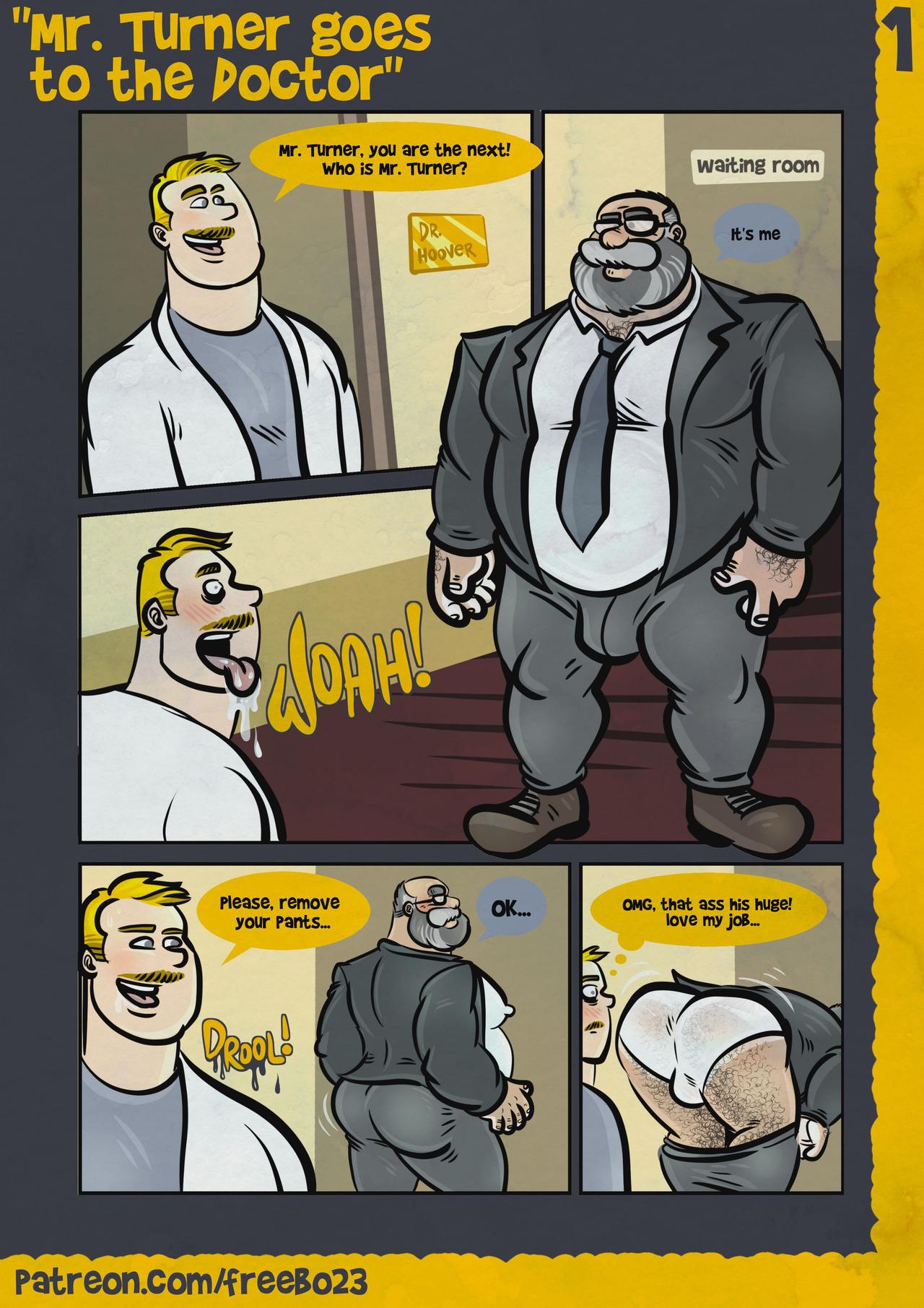 Mr.Turner goes to the doctor page 1 full