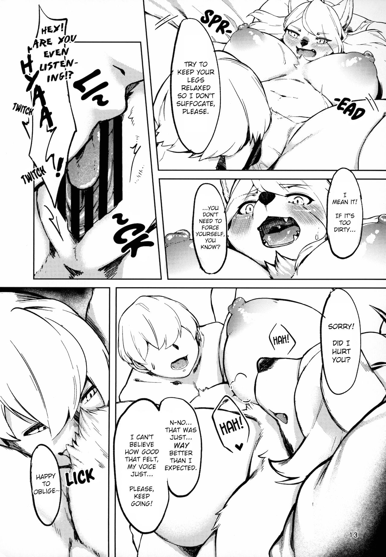 Kono Machi no Suteki na Juujin-tachi. Sono 3 desu. | The Lovely Local Beastfolk - Part Three page 12 full