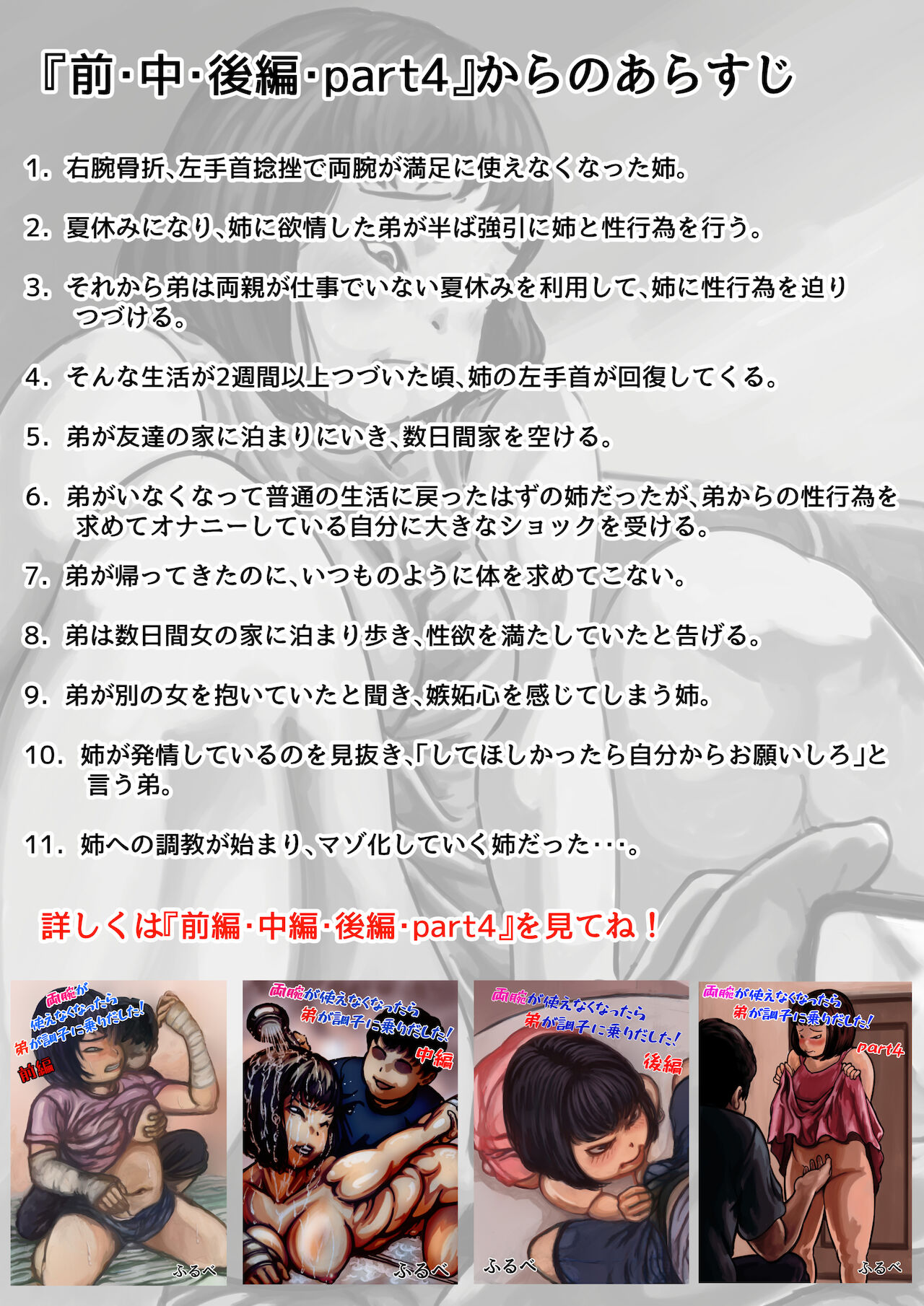 両腕が使えなくなったら弟が調子に乗りだした! part5 page 2 full