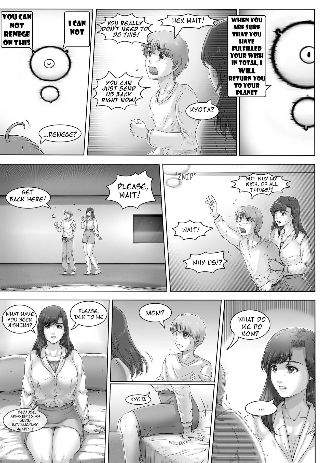 Okaa-san shika inai Hoshi | A World for Just the Two of Us page 6 full