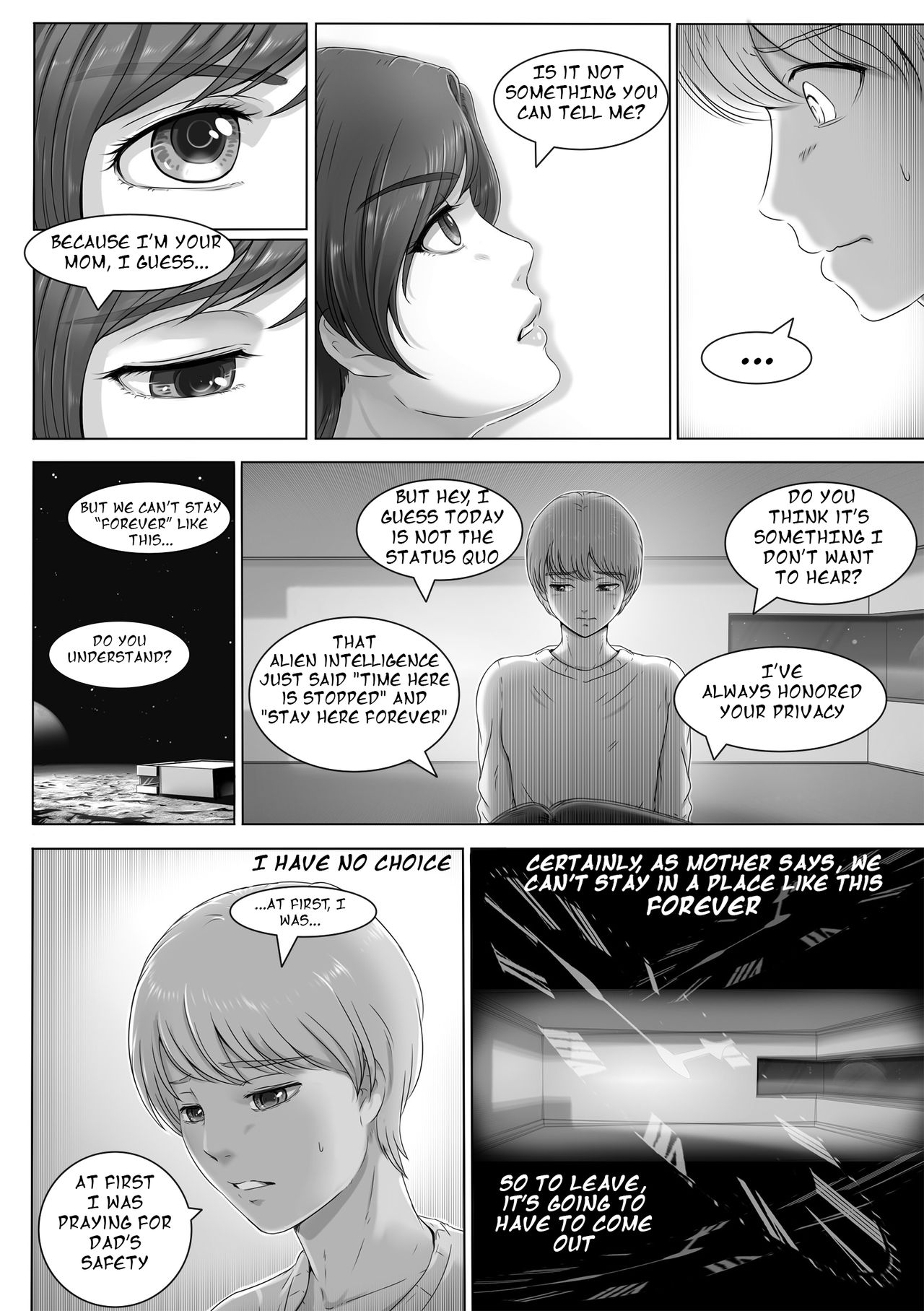 Okaa-san shika inai Hoshi | A World for Just the Two of Us page 7 full