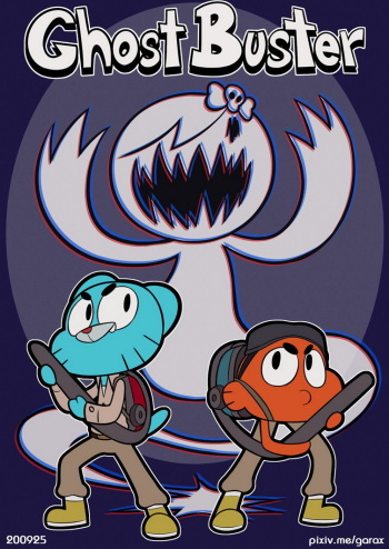 [Garabatoz] Gumball Ghost Buster (The Amazing World of Gumball) [Spanish] cover