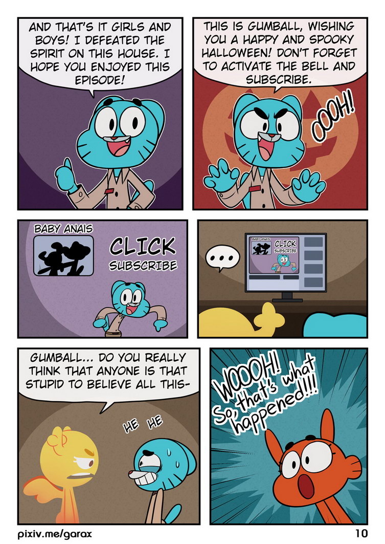 Gumball Ghost Buster page 11 full