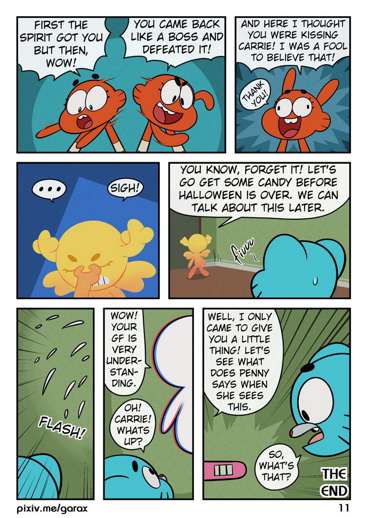 Gumball Ghost Buster page 12 full